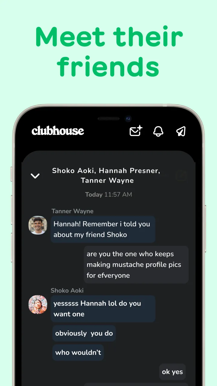 Clubhouse screenshot 3