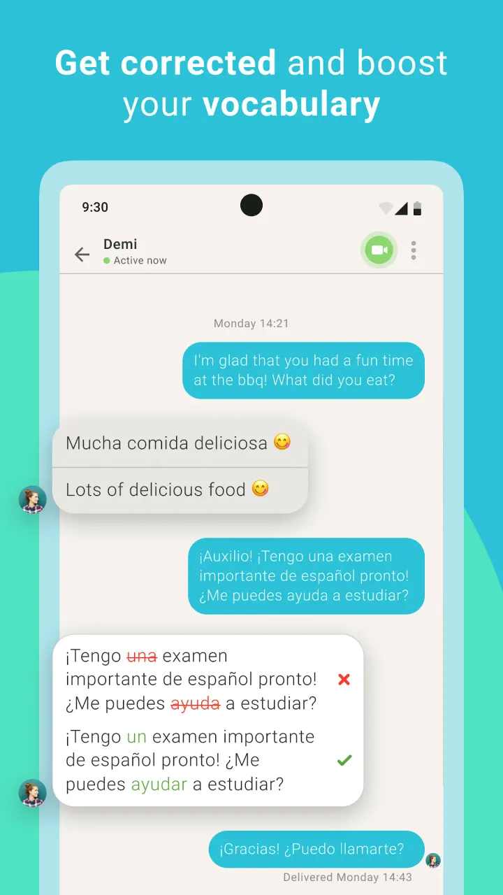 Tandem app screenshot 3