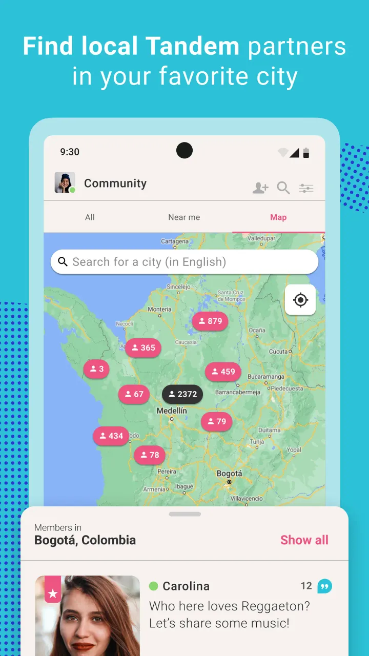 Tandem app screenshot 5