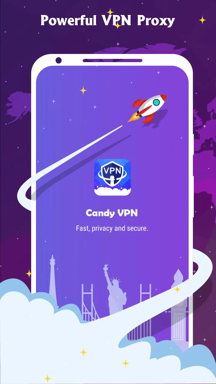 Candy VPN screenshot 1