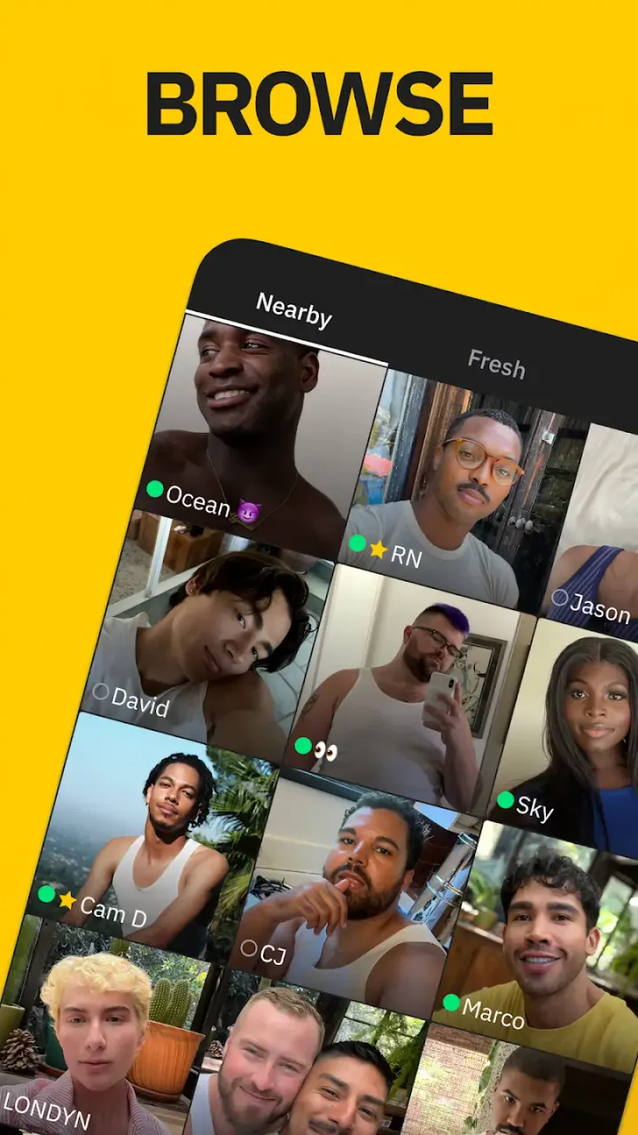 Grindr screenshot 1