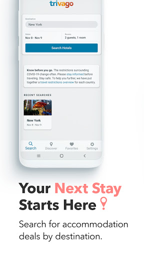 Trivago screenshot 1