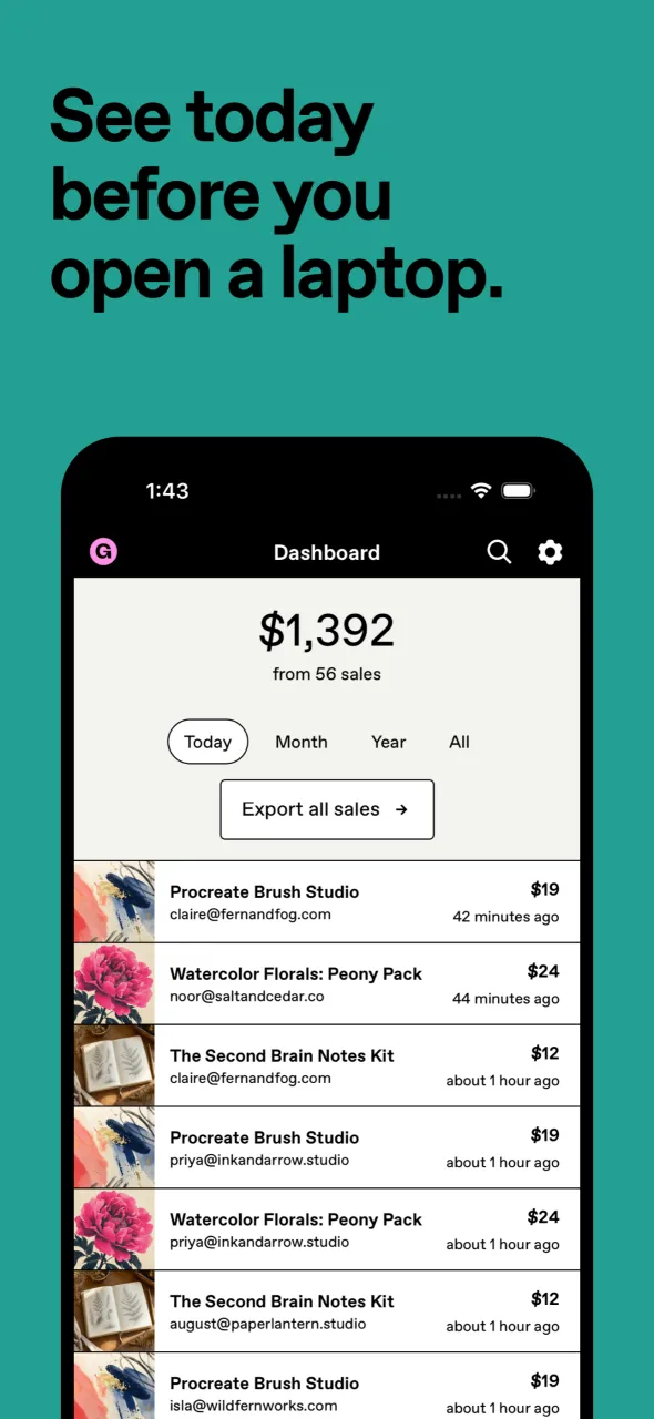 Gumroad screenshot 3