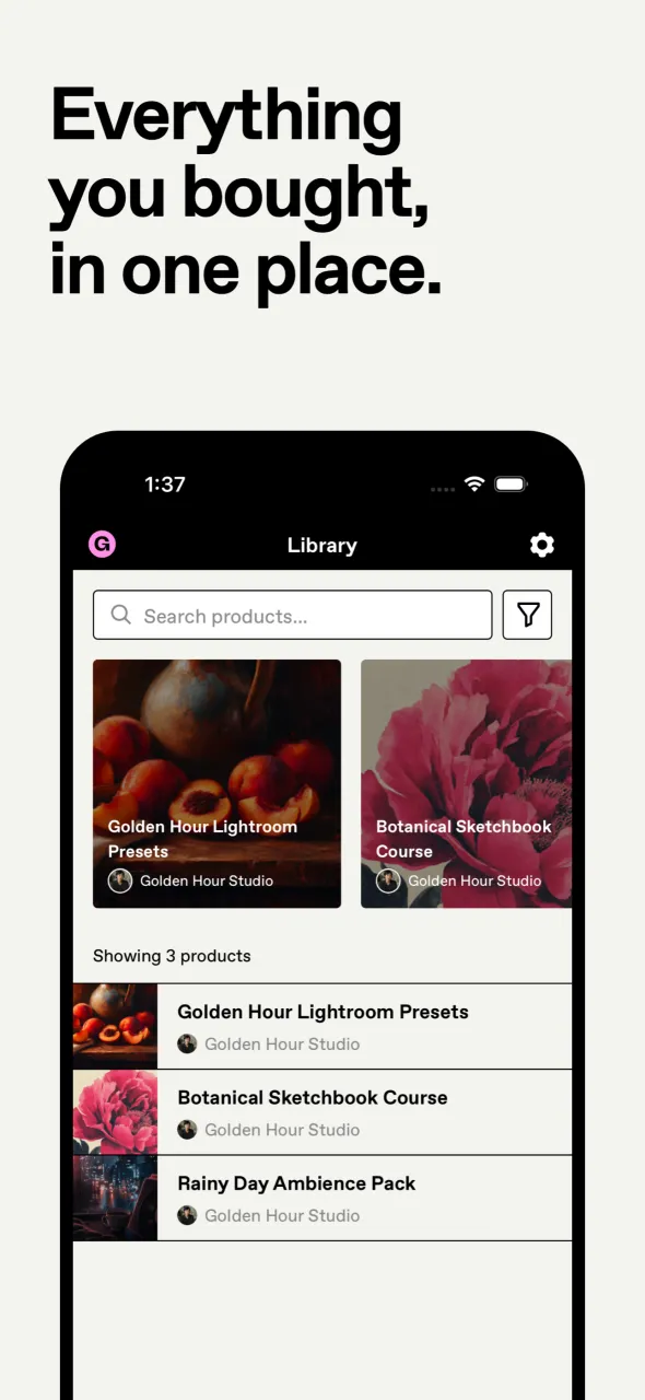Gumroad screenshot 5