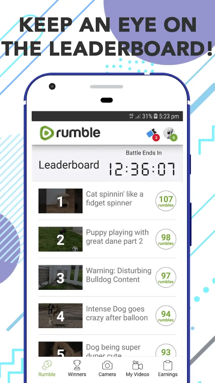 Rumble screenshot 3