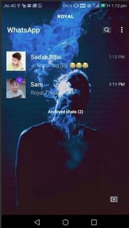 Royal WhatsApp screenshot 1