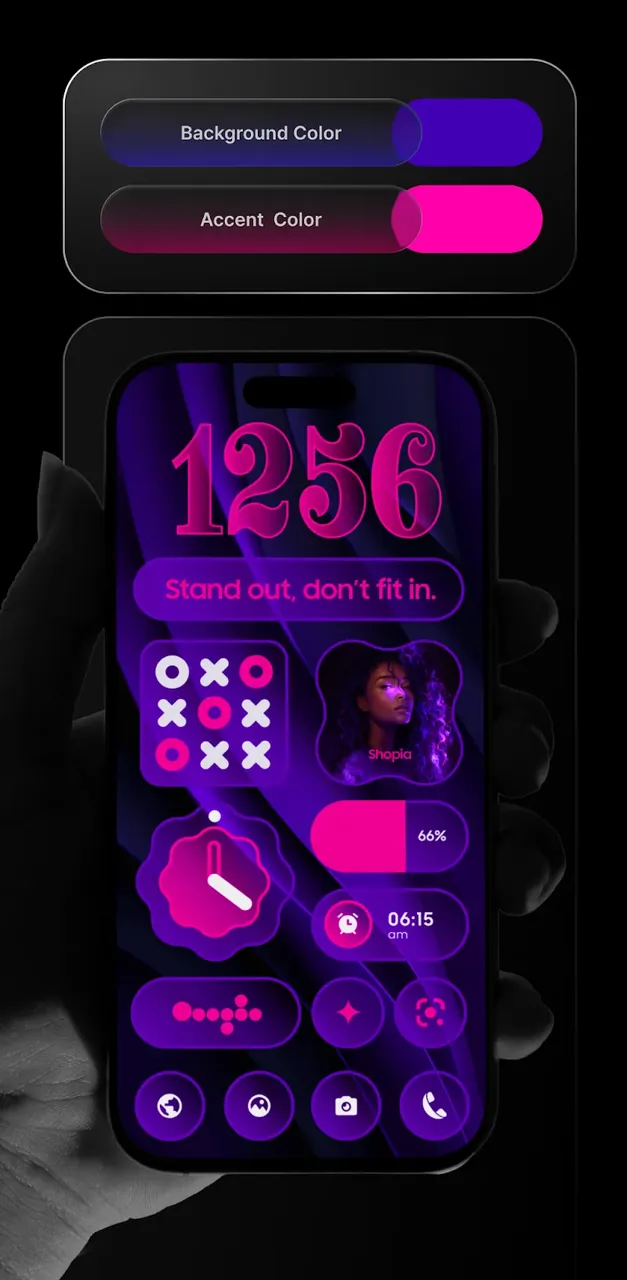 Glass Widgets Pro screenshot 2