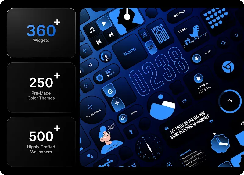 Glass Widgets Pro screenshot 4
