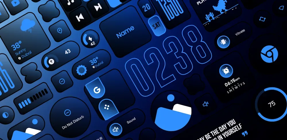 Glass Widgets Pro screenshot 1