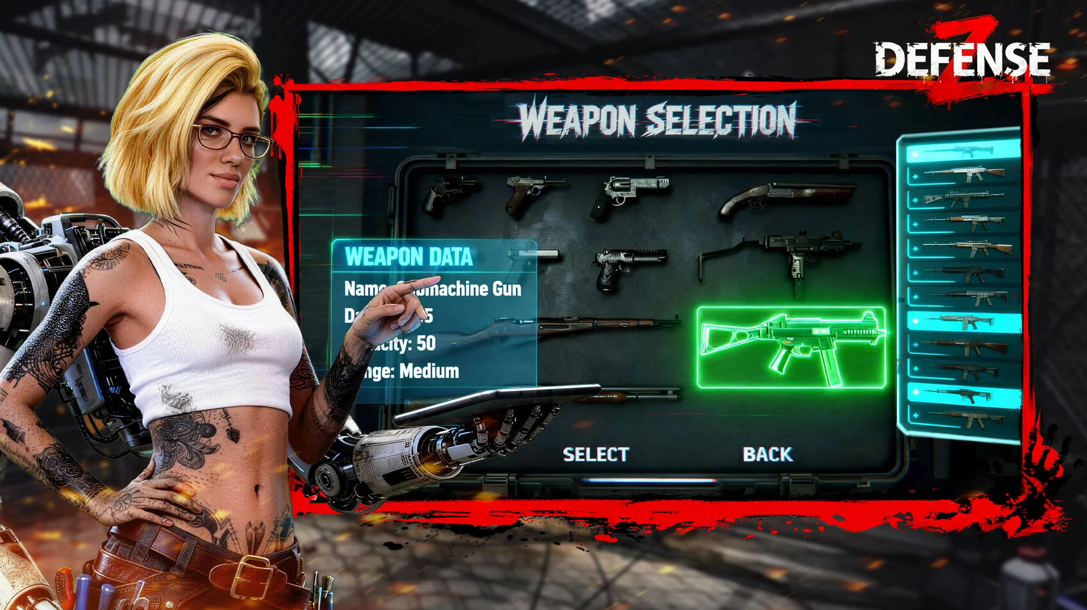 Defense Z Survival TD screenshot 2