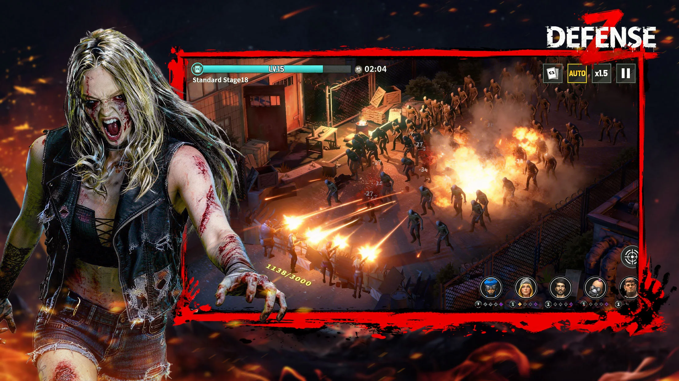 Defense Z Survival TD screenshot 4