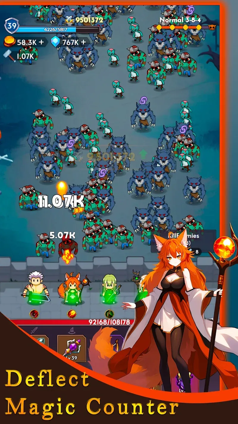 Sword & Magic: Idle TD screenshot 2