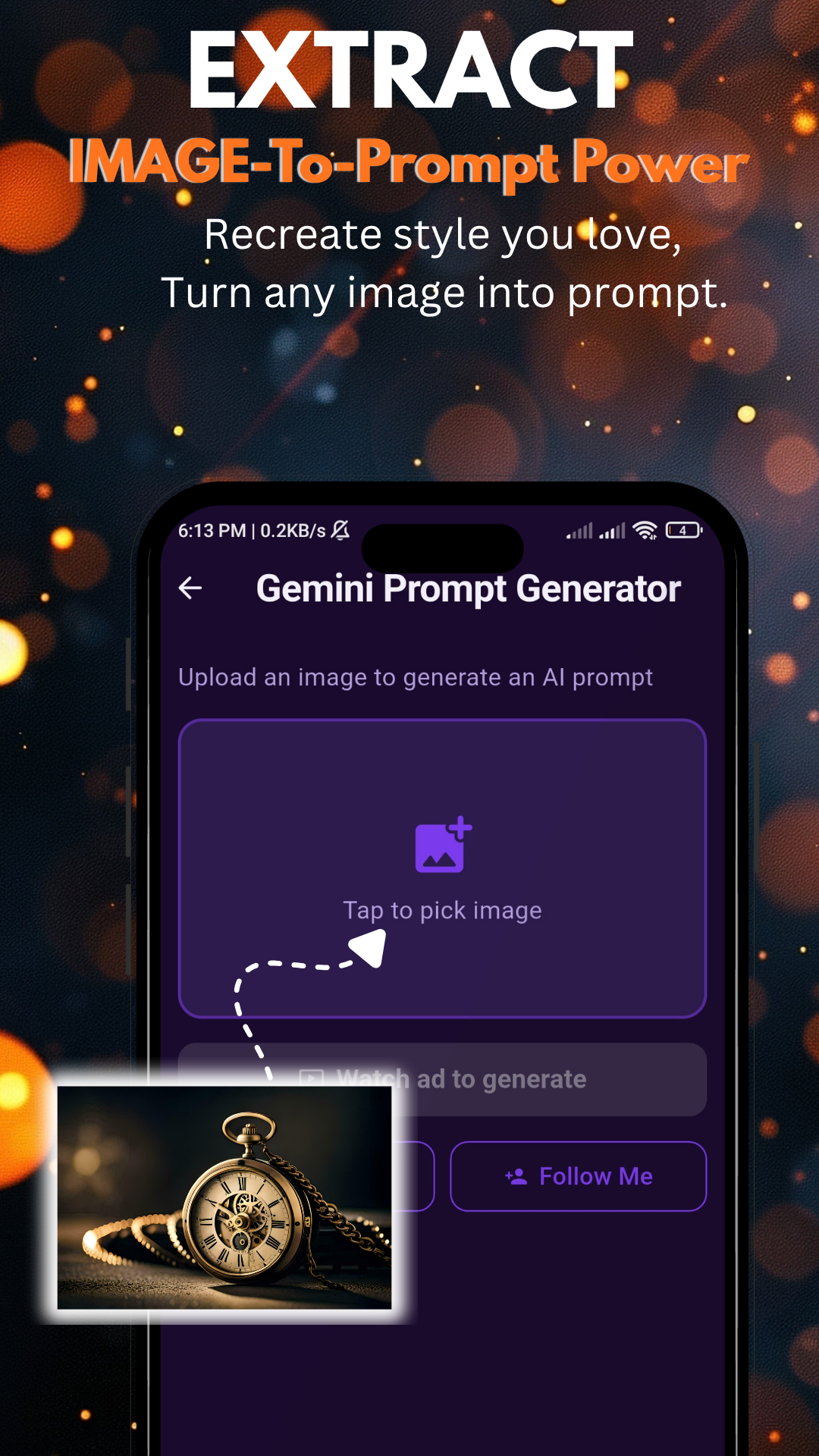 ImageGuru – AI Image Prompt screenshot 1