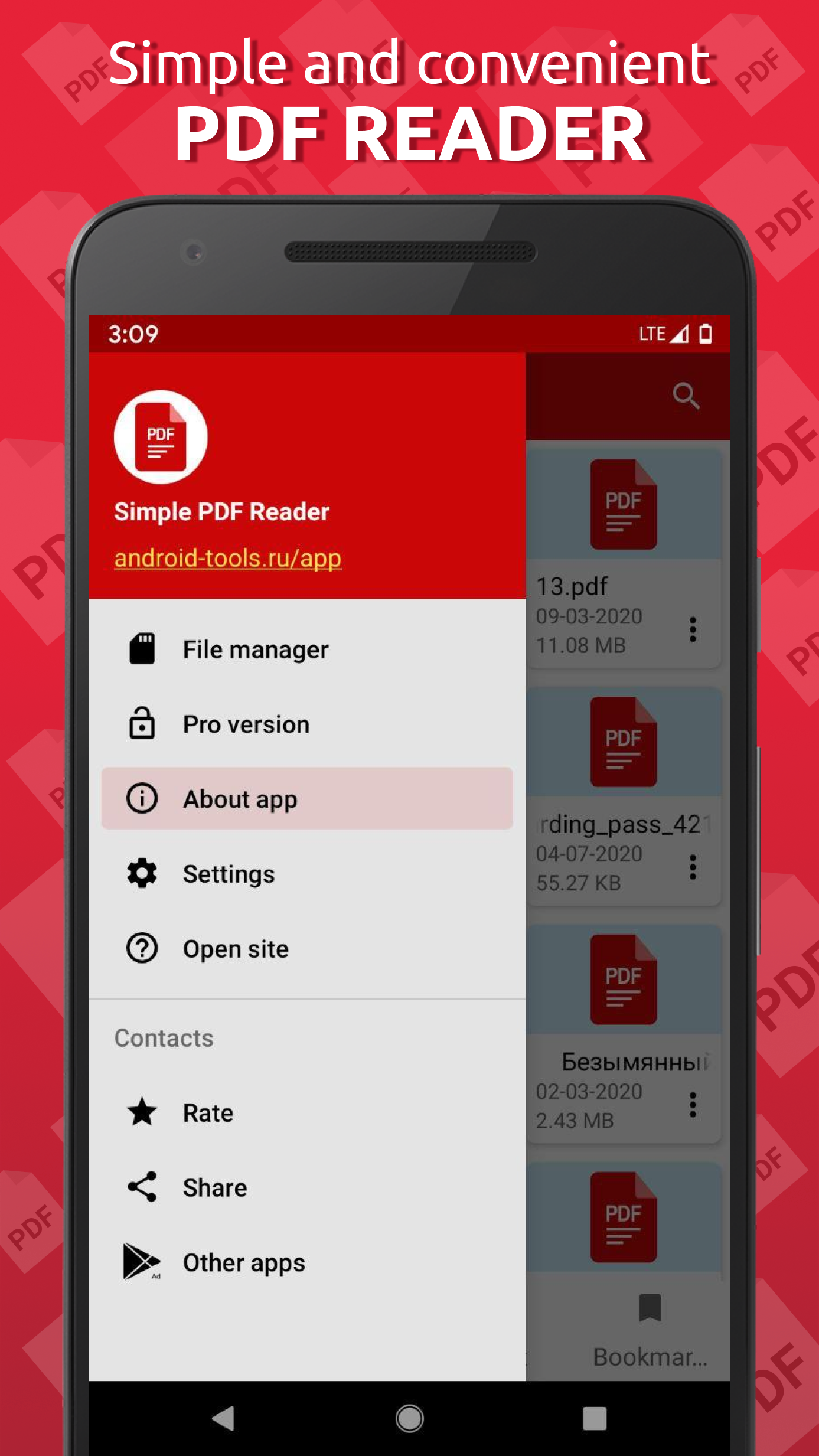 Simple PDF Reader screenshot 5