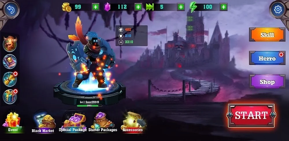 The Mighty Warrior screenshot 1