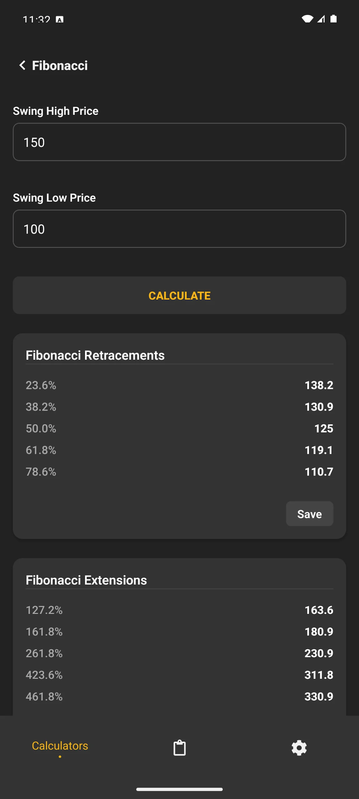 Trading Calculator screenshot 3