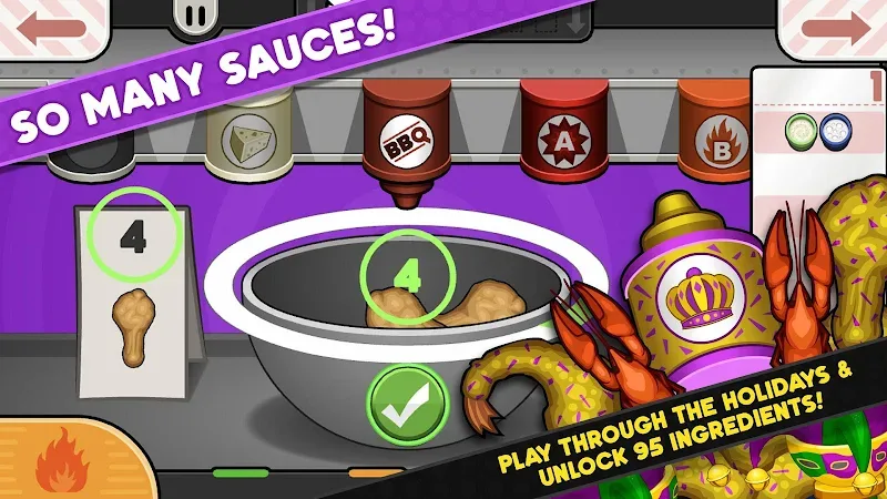 Papa's Wingeria To Go! screenshot 5