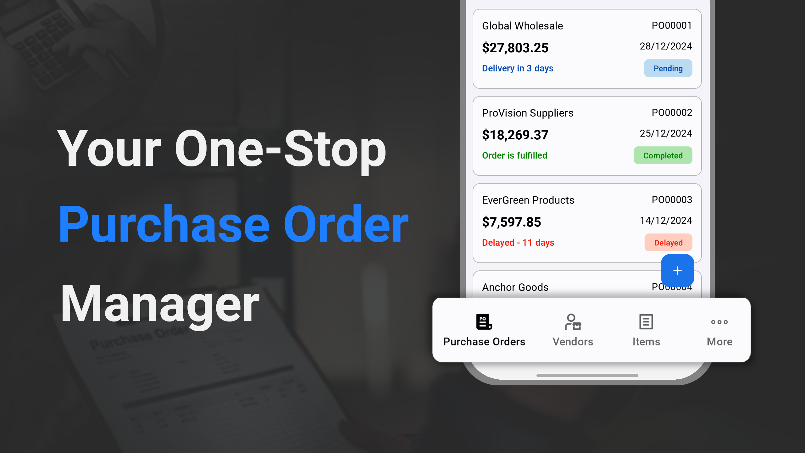 Purchase Order Maker: Quick PO screenshot 2