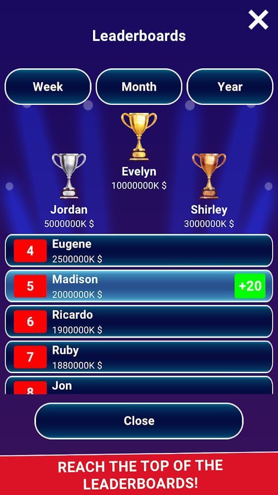 MILLIONAIRE TRIVIA screenshot 5