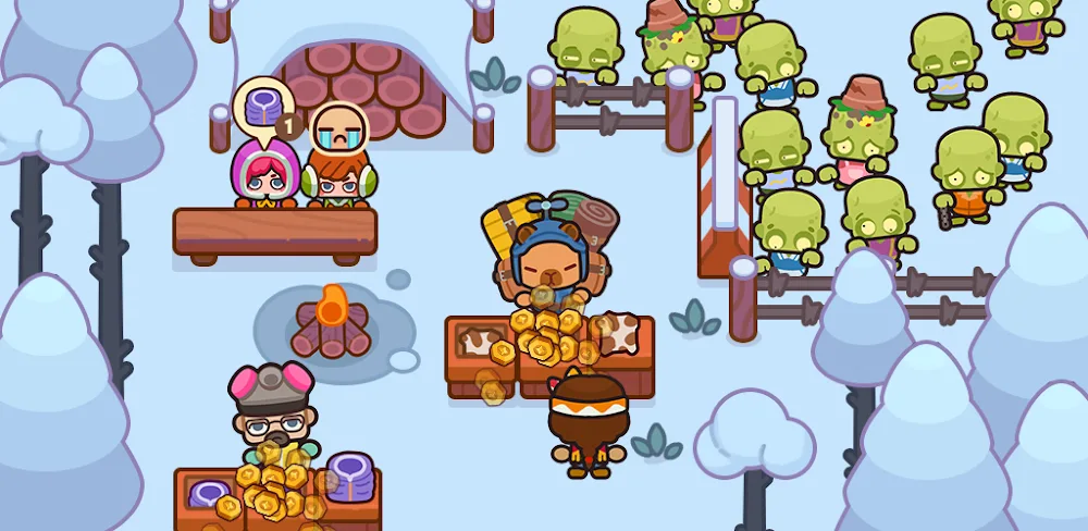 Survival Caravan: Idle Game screenshot 1
