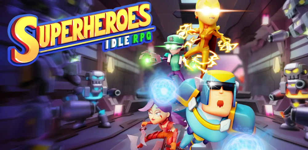 Superheroes Idle RPG League screenshot 1