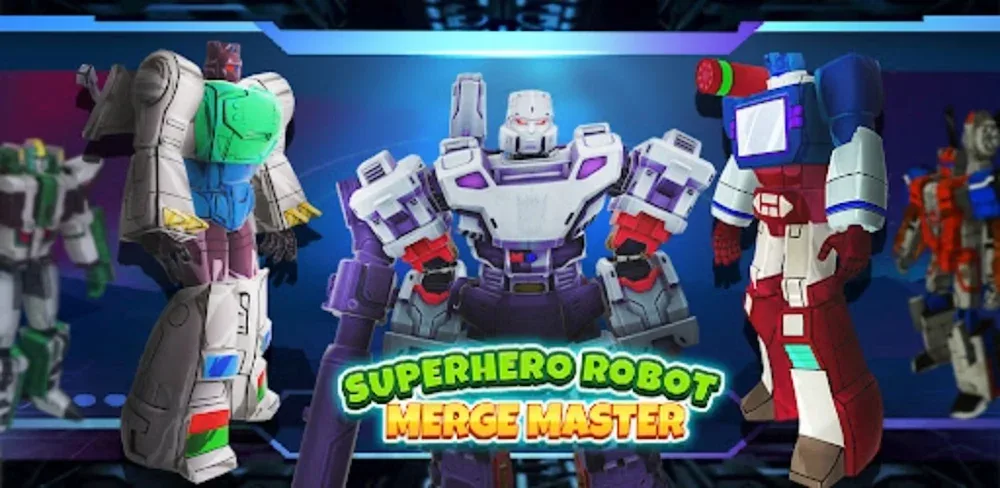 Superhero Robot Monster Battle screenshot 1