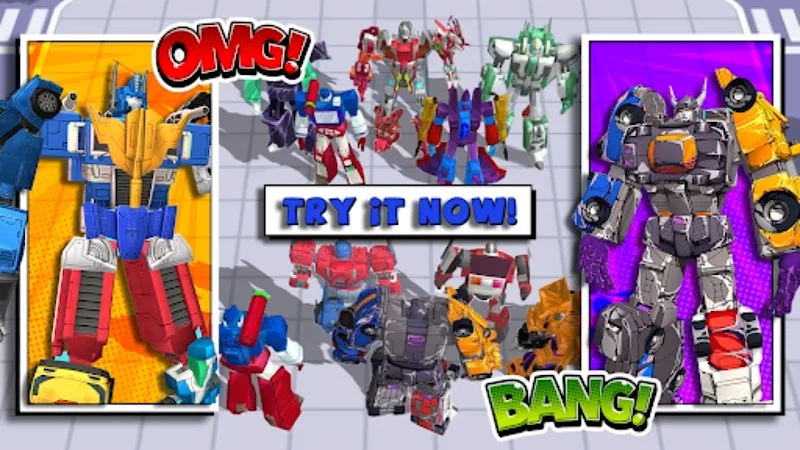 Superhero Robot Monster Battle screenshot 2