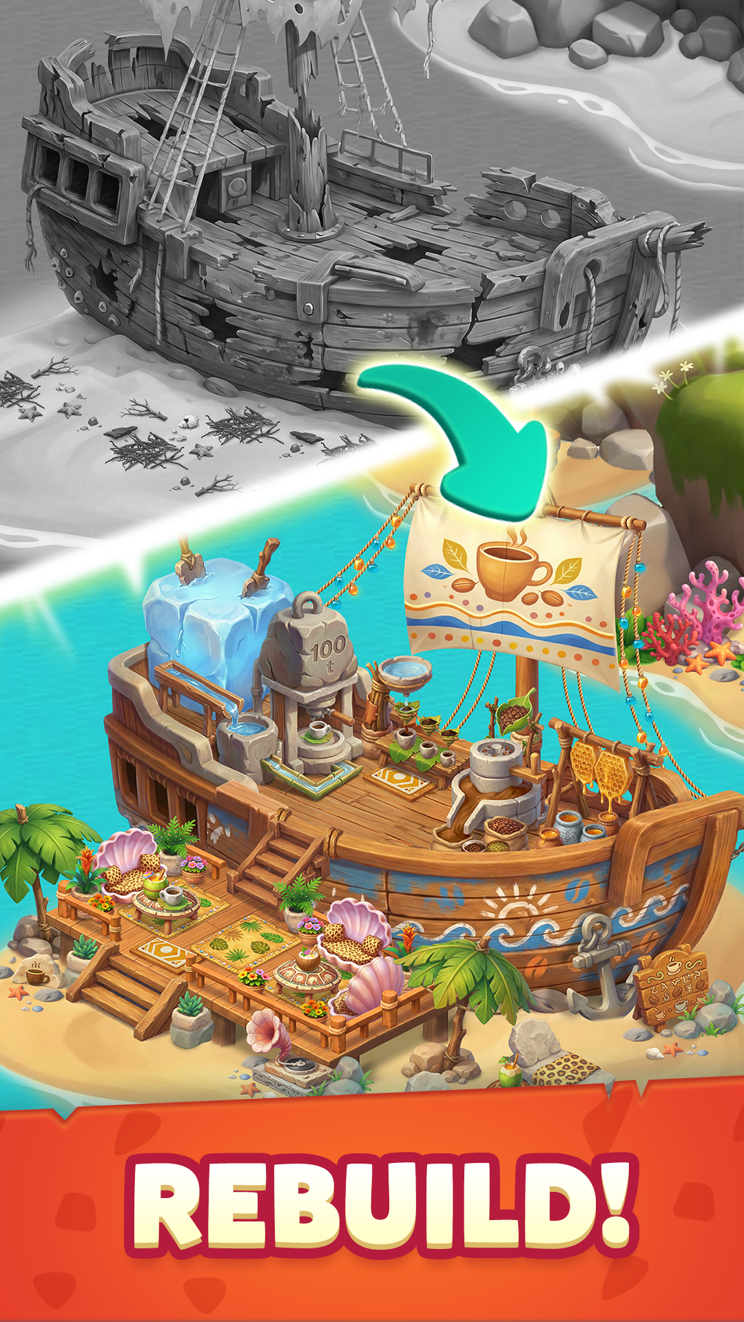 Merge Age: Stone Haven screenshot 4
