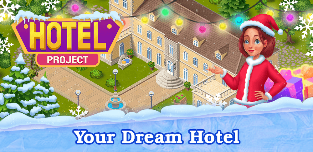 The Hotel Project: Merge Game screenshot 1