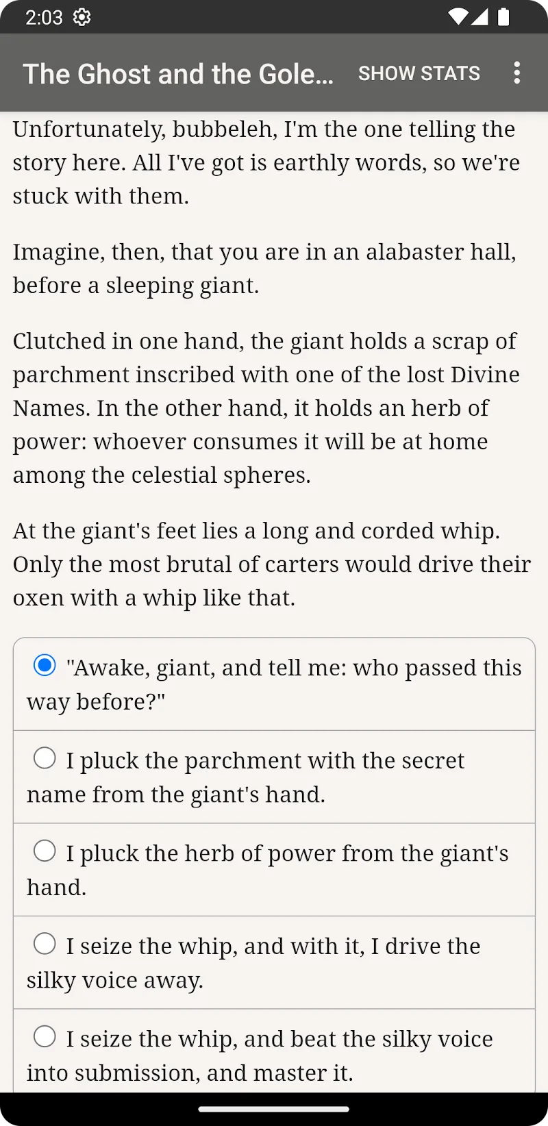 The Ghost and the Golem screenshot 5