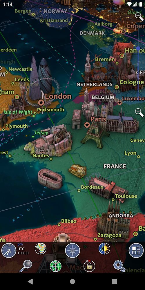 Earth 3D - World Atlas screenshot 3