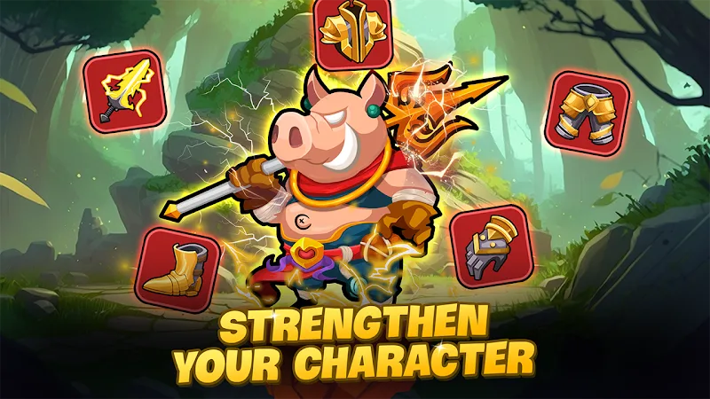 Super Human War: Idle RPG screenshot 3