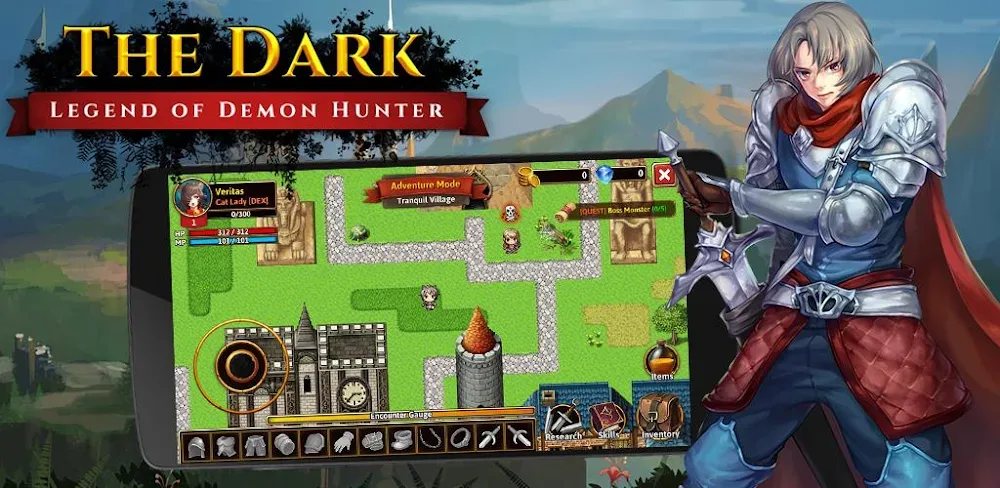 The Dark RPG: 2D Roguelike Pro screenshot 1