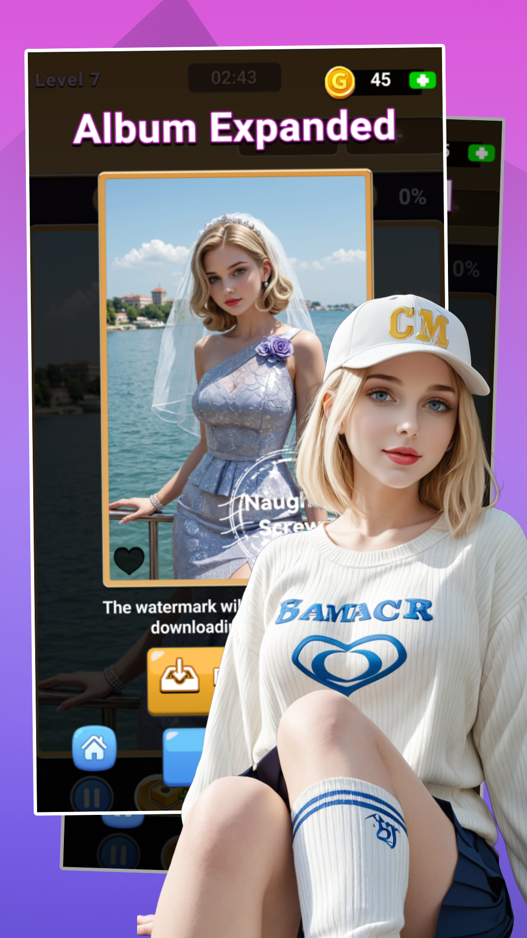 Naughty Screw: Girl's Secret screenshot 1