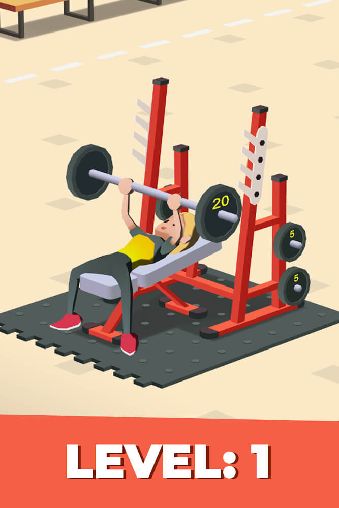 Idle Fitness Gym Tycoon screenshot 2