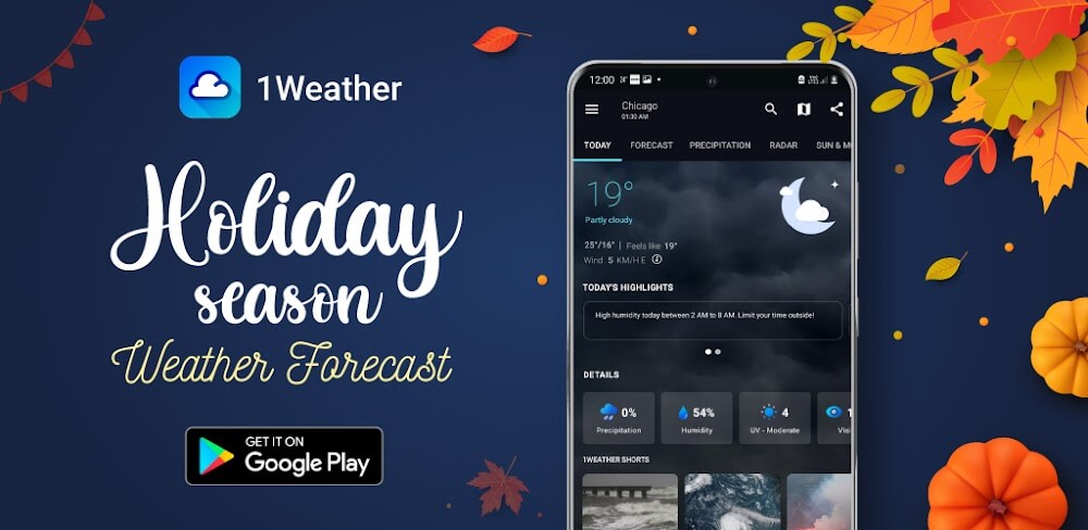 1Weather screenshot 1