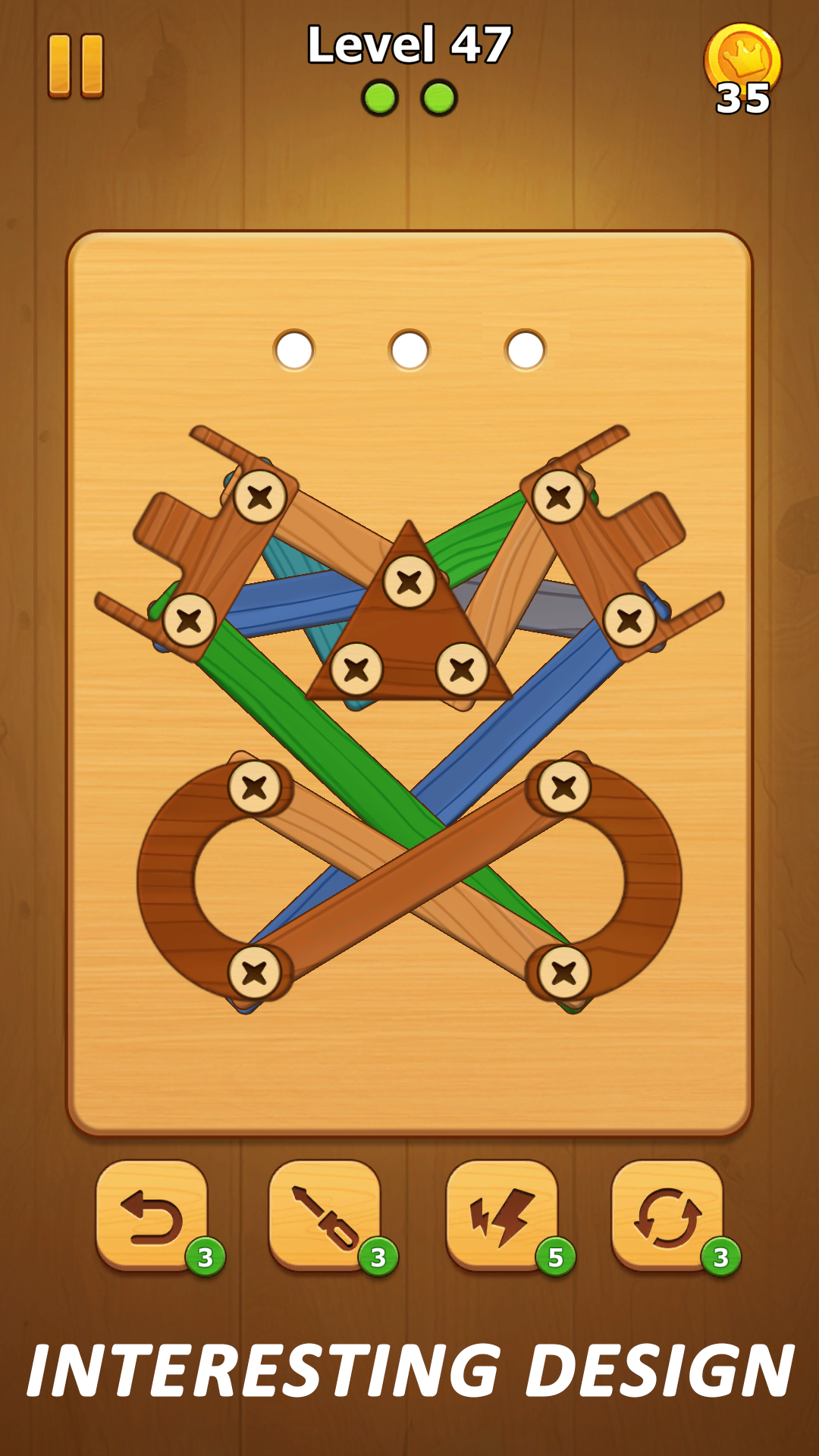 Screw Nuts - Wood Bolts screenshot 4