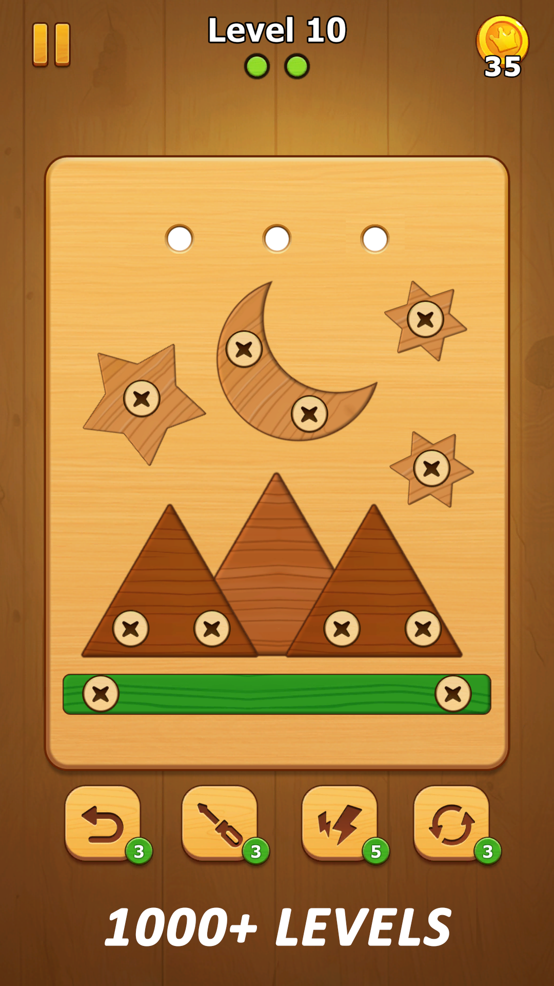 Screw Nuts - Wood Bolts screenshot 2