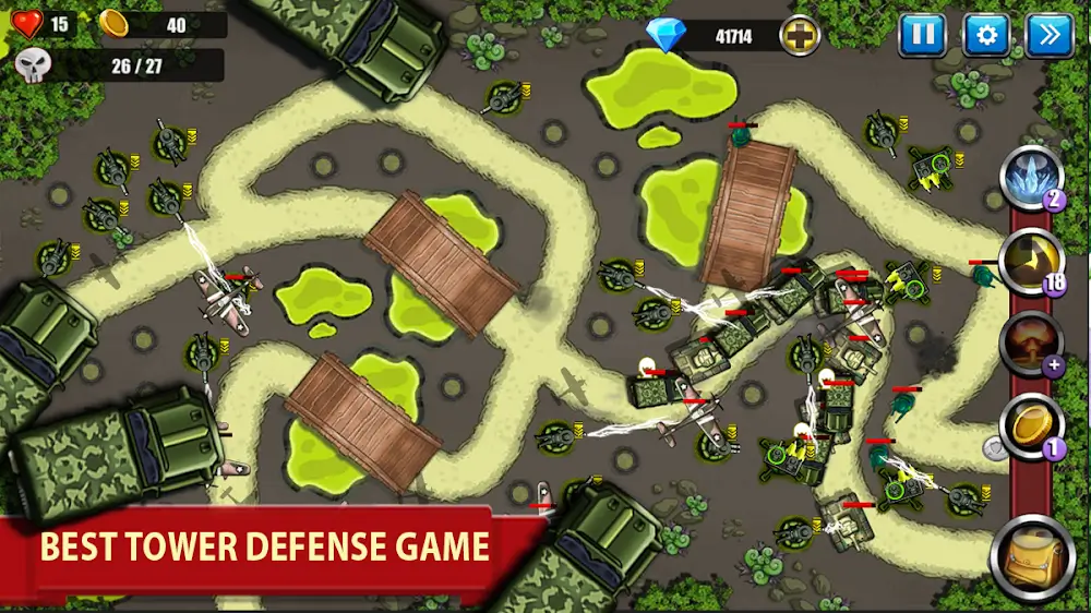 TD - War Strategy Game gameplay screenshot 6