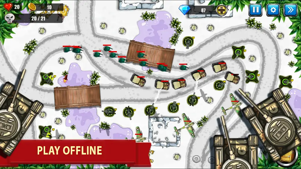TD - War Strategy Game gameplay screenshot 5