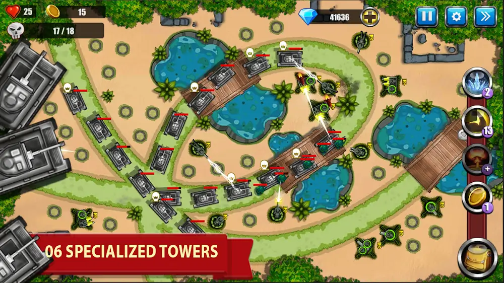 TD - War Strategy Game gameplay screenshot 4