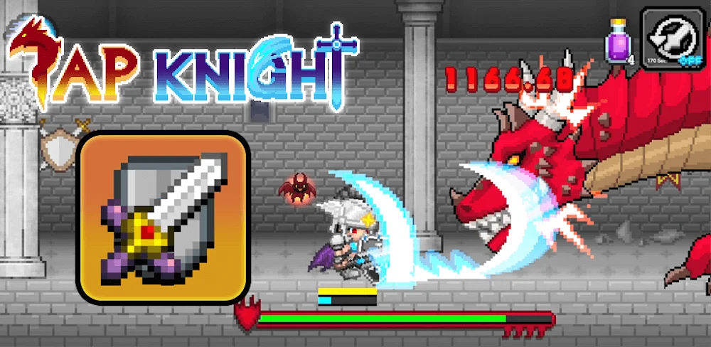 Tap Knight: Dragon's Attack screenshot 1