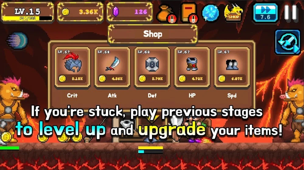 Tap Knight: Dragon's Attack screenshot 5