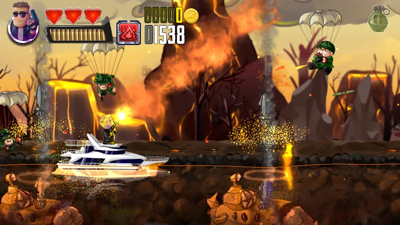Ramboat - Offline Action Game screenshot 3