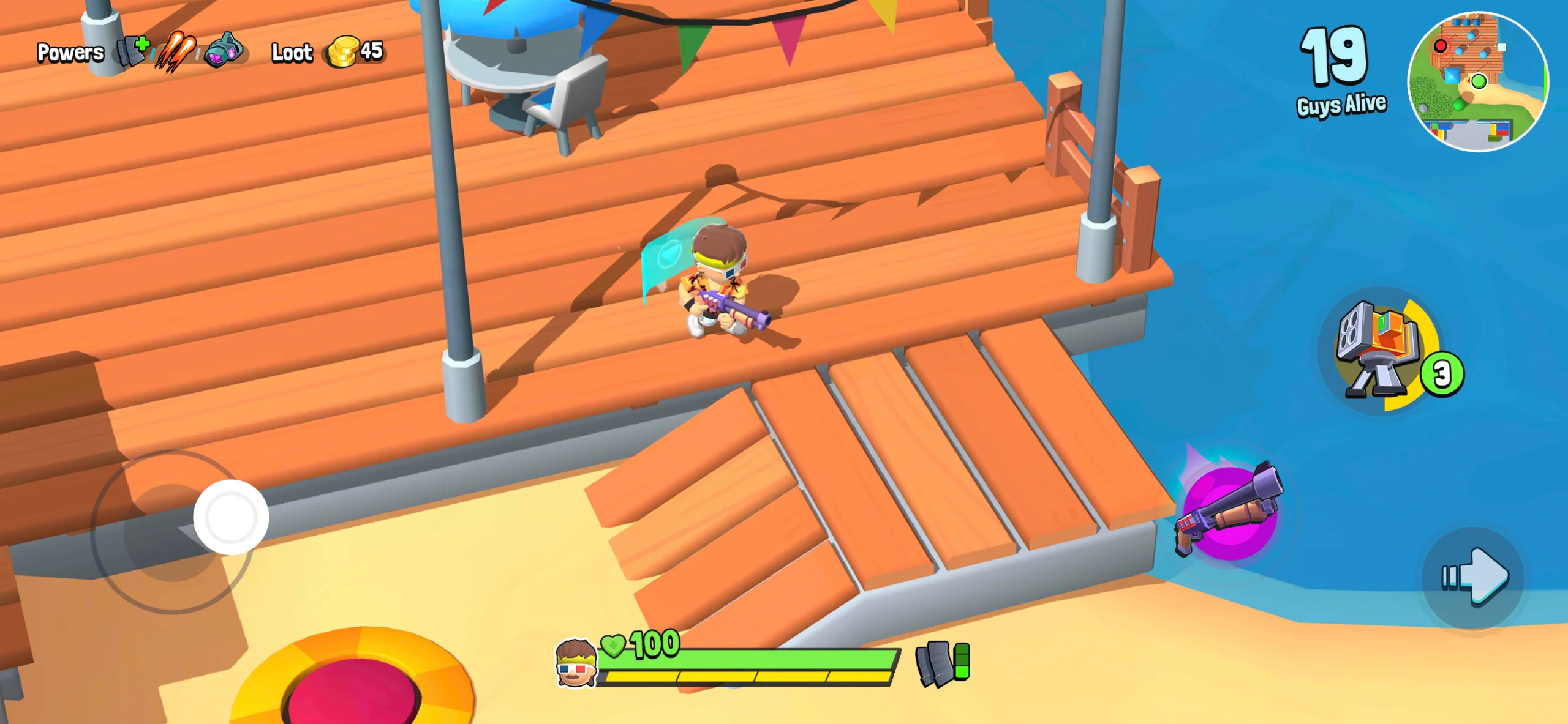 Battle Guys : Royale gameplay screenshot 3