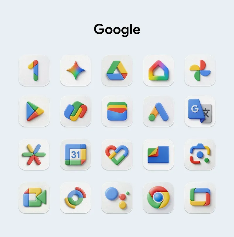OneUi Puff 3D Icon Pack screenshot 3