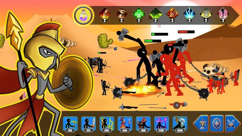 Stickman War: Clash of Stick screenshot 3