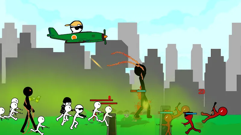 Stickman Trenches: World War 2 screenshot 3