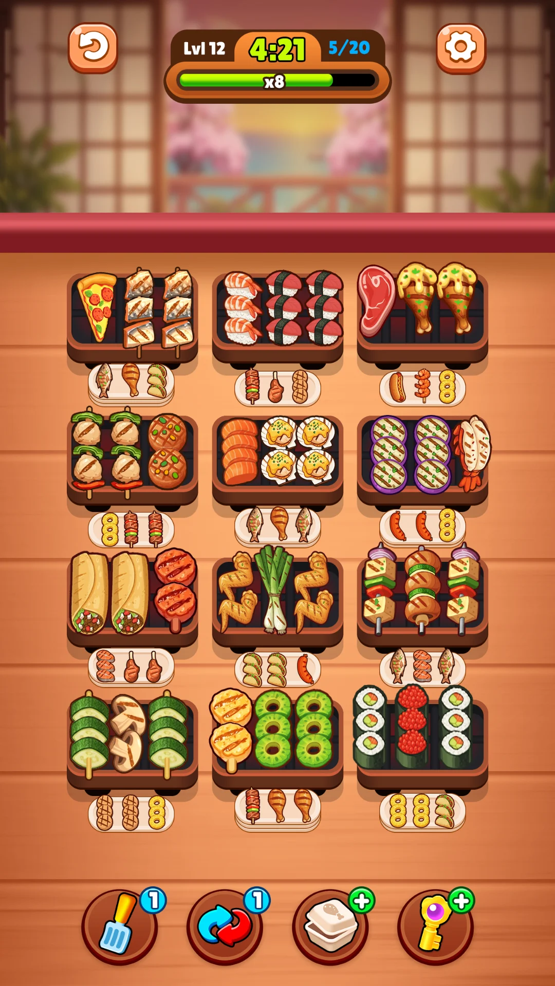 Tasty Skewer Match screenshot 1