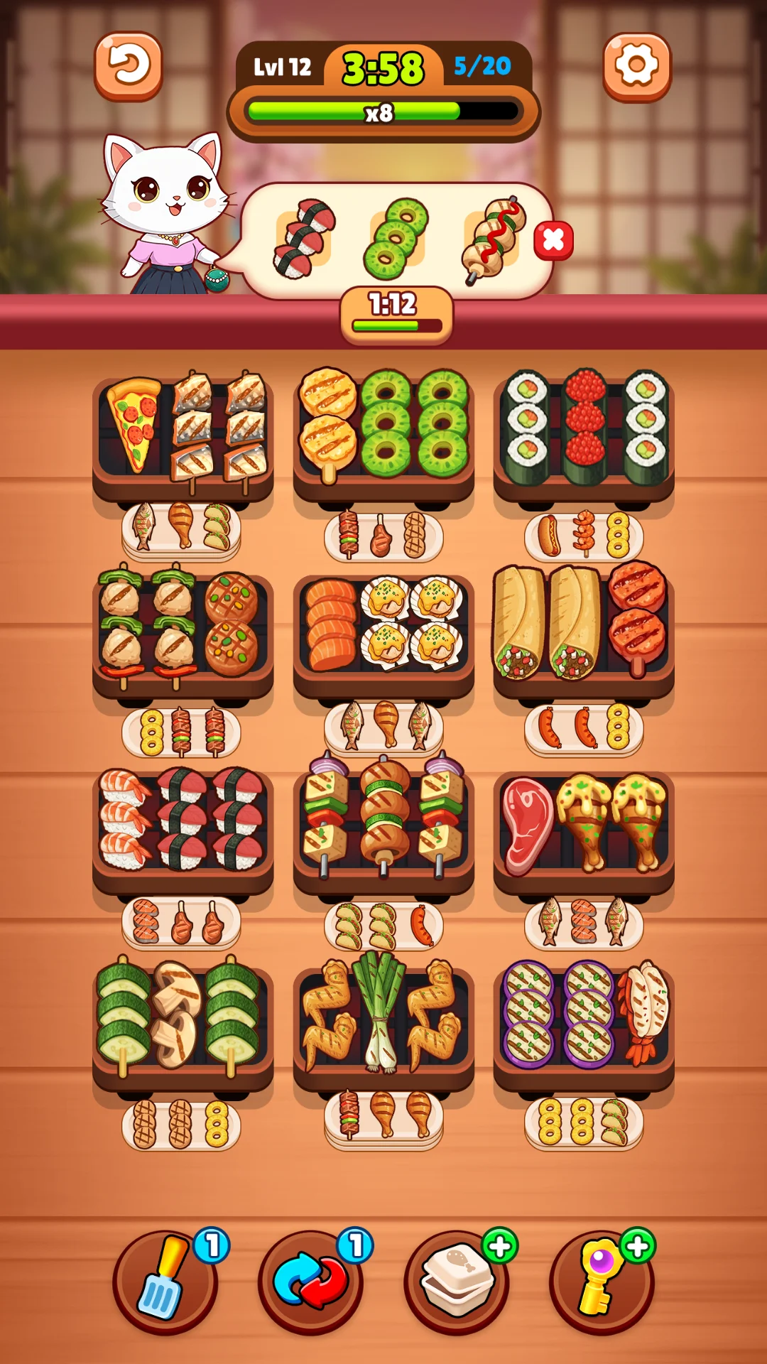 Tasty Skewer Match screenshot 4